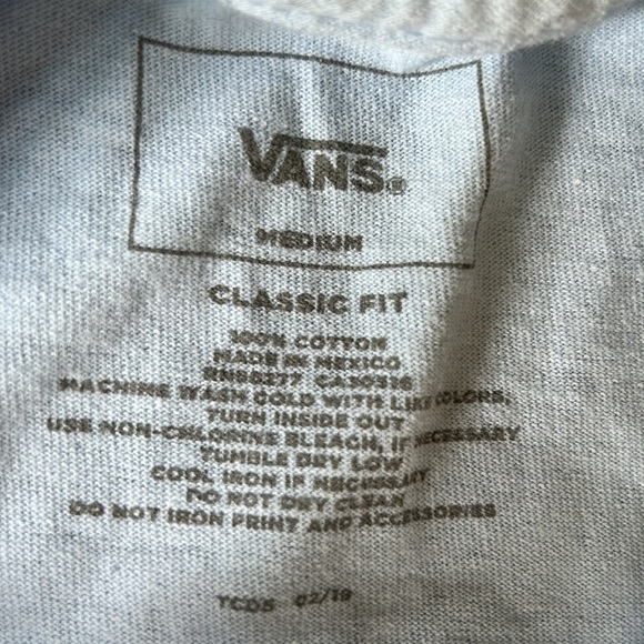 Vans Blue long Sleeve Tee - Picture 3 of 7
